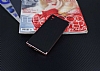 Eiroo Carbon Hybrid Sony Xperia XA1 Rose Gold Kenarl Karbon Siyah Silikon Klf - Resim: 1