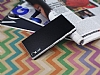 Sony Xperia XZ Pencereli nce Yan Kapakl Siyah Klf - Resim 2