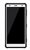 Sony Xperia XZ2 Sper Koruma Standl Siyah Klf - Resim: 5