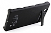 Sony Xperia Z Bataryal Siyah Klf - Resim 4