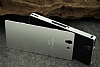 Eiroo Sony Xperia Z Krmz Metal Klf - Resim: 1