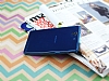 Sony Xperia Z Sper nce effaf Mavi Silikon Klf - Resim 2