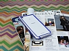 Sony Xperia Z1 Bumper Mavi ereve Klf - Resim: 1