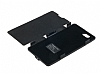 Sony Xperia Z1 Compact Standl Bataryal Siyah Klf - Resim 2