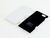 Sony Xperia Z1 Compact Standl Bataryal Beyaz Klf - Resim 4