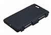Sony Xperia Z1 Compact Standl Bataryal Siyah Klf - Resim 5