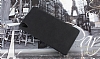 Sony Xperia Z1 Pencereli Yan Kapakl Siyah Deri Klf - Resim: 1