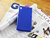 Sony Xperia Z1 Mavi Silikon Klf - Resim: 2