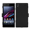 Sony Xperia Z1 Standl Bataryal Siyah Klf - Resim: 4