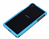 Sony Xperia Z2 Bumper ereve Mavi Klf - Resim: 2