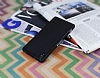 Sony Xperia Z2 Mat Siyah Silikon Klf - Resim 1