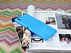 Sony Xperia Z2 Parlak Mavi Silikon Klf - Resim: 2