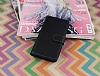 Sony Xperia Z3 Compact Czdanl Yan Kapakl Siyah Deri Klf - Resim: 2