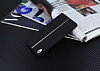 Sony Xperia Z3 Kadife Dokulu Siyah Silikon Klf - Resim: 2