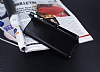 Kar Deluxe Sony Xperia Z5 Premium Czdanl Yan Kapakl Siyah Deri Klf - Resim: 3