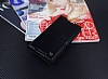 Kar Deluxe Sony Xperia Z5 Premium Czdanl Yan Kapakl Siyah Deri Klf - Resim 1