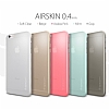 Spigen AirSkin iPhone 6 Plus / 6S Plus Ultra nce effaf Su Yeili Rubber Klf - Resim 1