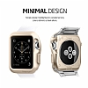 Spigen Apple Watch / Watch 2 Slim Armor Ultra Koruma Gold Klf (38 mm) - Resim 1