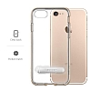 Spigen Crystal Hybrid iPhone 7 / 8 Gold Klf - Resim 8