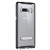 Spigen Crystal Hybrid Samsung Galaxy Note 8 Siyah Klf - Resim 3
