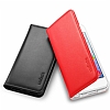 Spigen iPhone SE / 5 / 5S Wallet Kapakl Siyah Deri Klf - Resim: 3