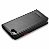 Spigen iPhone SE / 5 / 5S Wallet Kapakl Siyah Deri Klf - Resim 5