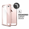 Spigen iPhone SE / 5 / 5S Crystal Shell Ultra Koruma Rose Gold Klf - Resim: 1