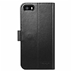 Spigen iPhone SE / 5 / 5S Wallet Standl Kapakl Siyah Deri Klf - Resim 1