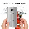 Spigen Liquid Crystal Samsung Galaxy Note FE effaf Silikon Klf - Resim: 12