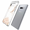 Spigen Liquid Crystal Samsung Galaxy Note 8 Shine Blossom Silikon Klf - Resim 3