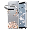 Spigen Liquid Crystal Samsung Galaxy Note 8 Shine Blossom Silikon Klf - Resim 2