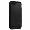 Spigen Neo Hybrid Herringbone iPhone 7 / 8 Shiny Black Klf - Resim 2
