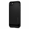 Spigen Neo Hybrid Herringbone iPhone 7 Plus / 8 Plus Shiny Black Klf - Resim 1
