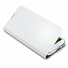 Spigen Samsung i9500 Galaxy S4 Slim Wallet Kapakl Beyaz Klf - Resim: 3