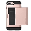 Spigen Slim Armor CS iPhone 7 Plus / 8 Plus Rose Gold Klf - Resim: 2