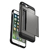 Spigen Slim Armor CS iPhone 7 Plus / 8 Plus Gunmetal Klf - Resim: 3