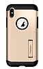 Spigen Slim Armor iPhone X / XS Gold Ultra Koruma Klf - Resim: 3