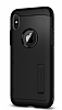 Spigen Slim Armor iPhone X / XS Siyah Ultra Koruma Klf - Resim 2