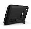 Spigen Slim Armor iPhone X / XS Siyah Ultra Koruma Klf - Resim: 4