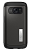 Spigen Slim Armor Samsung Galaxy S7 Gunmetal Klf - Resim 3
