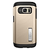 Spigen Slim Armor Samsung Galaxy S7 Gold Klf - Resim 2