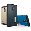 Spigen Slim Armor Samsung N9100 Galaxy Note 4 Mavi Klf - Resim: 6