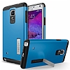 Spigen Slim Armor Samsung N9100 Galaxy Note 4 Mavi Klf - Resim: 7