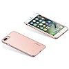 Spigen Thin Fit iPhone 7 Plus / 8 Plus Rose Gold Rubber Klf - Resim 5