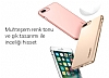 Spigen Thin Fit iPhone 7 Plus / 8 Plus Rose Gold Rubber Klf - Resim 3