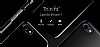 Spigen Thin Fit iPhone 7 / 8 Jet Black Rubber Klf - Resim 1