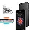 Spigen Thin Fit iPhone SE / 5 / 5S Siyah Rubber Klf - Resim 2