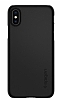 Spigen Thin Fit iPhone X / XS Siyah Rubber Klf - Resim 2