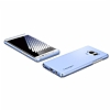 Spigen Thin Fit Samsung Galaxy Note FE Mavi Rubber Klf - Resim: 3