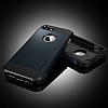 Spigen Tough Armor iPhone SE / 5 / 5S Koyu Mavi Klf - Resim: 1